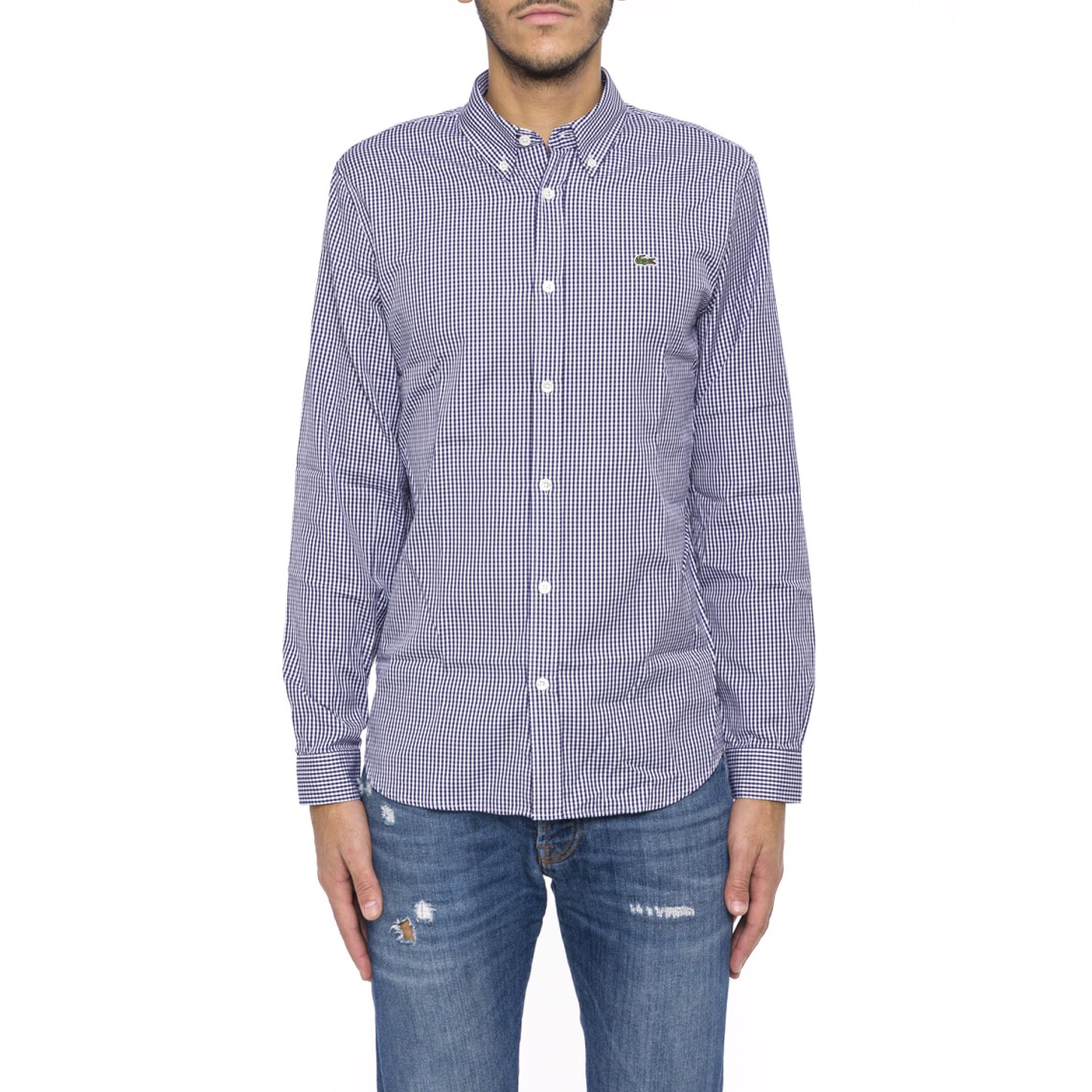 Camicia a quadretti Lacoste