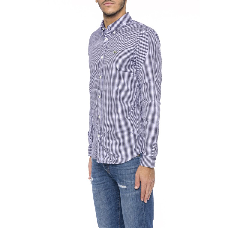 Camicia a quadretti Lacoste