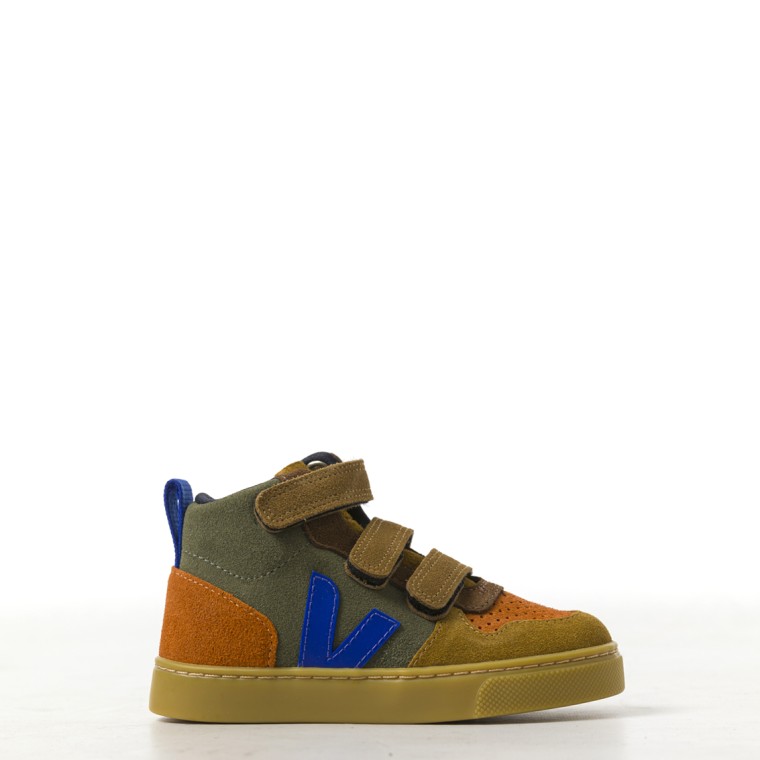 Sneakers alte Veja in pelle scamosciata