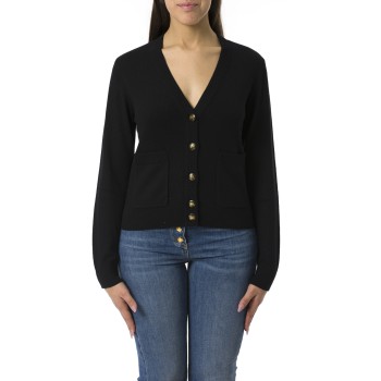 Cardigan in misto cashmere Elisabetta Franchi