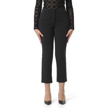 Pantalone in crêpe con spacchetti Elisabetta Franchi