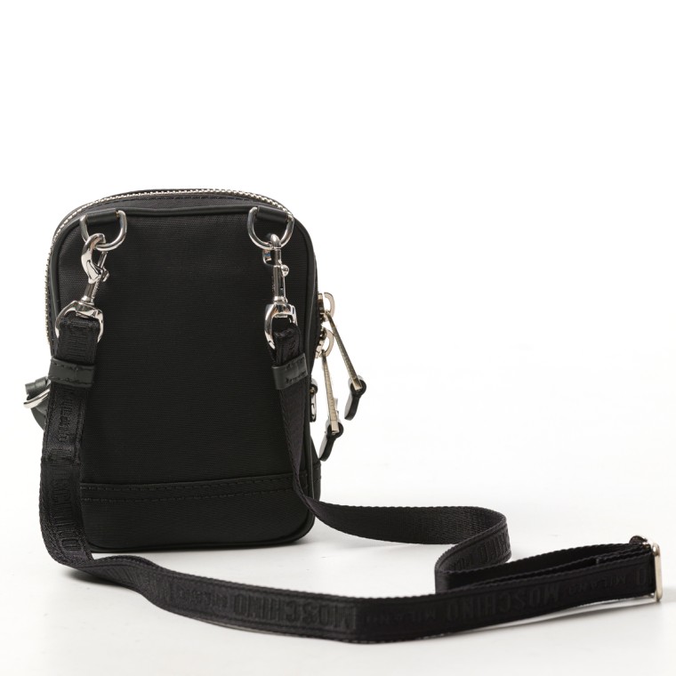 Borsa Moschino Couture in nylon e pelle sintetica