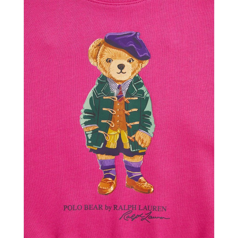 Felpa Polo Bear Polo Ralph Lauren bambina