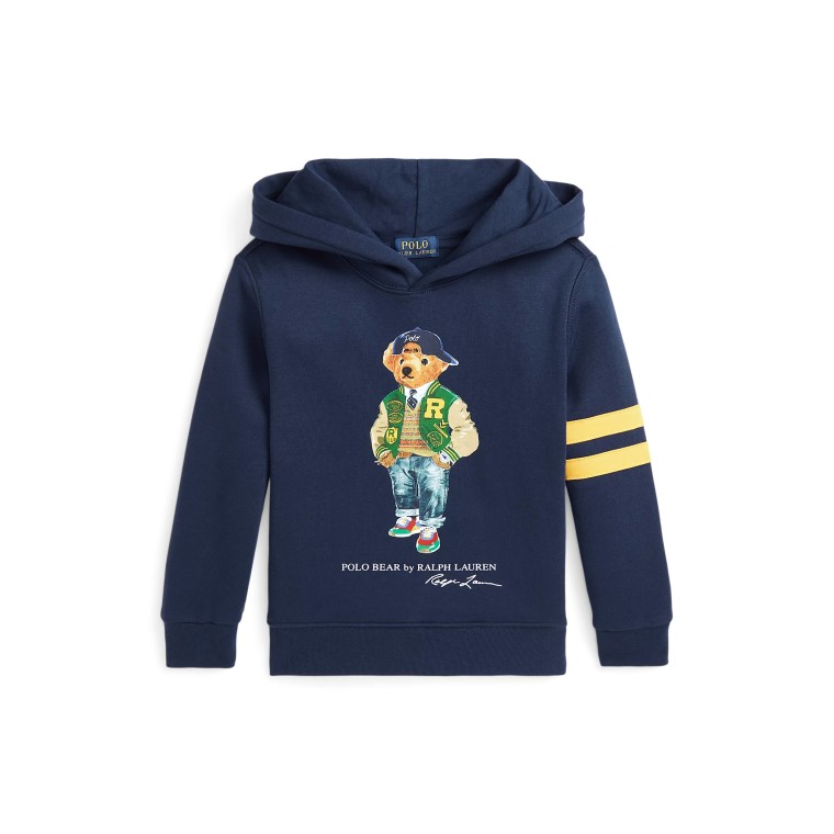 Felpa con cappuccio Polo Bear Polo Ralph Lauren bambino