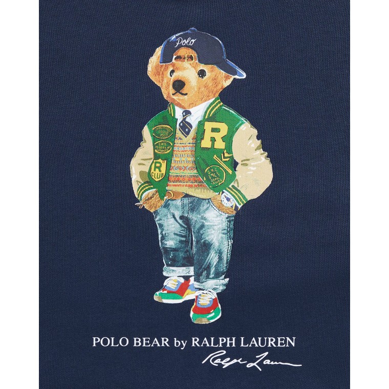 Felpa con cappuccio Polo Bear Polo Ralph Lauren bambino