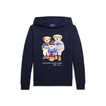 Felpa con cappuccio famiglia Polo Bear Polo Ralph Lauren...