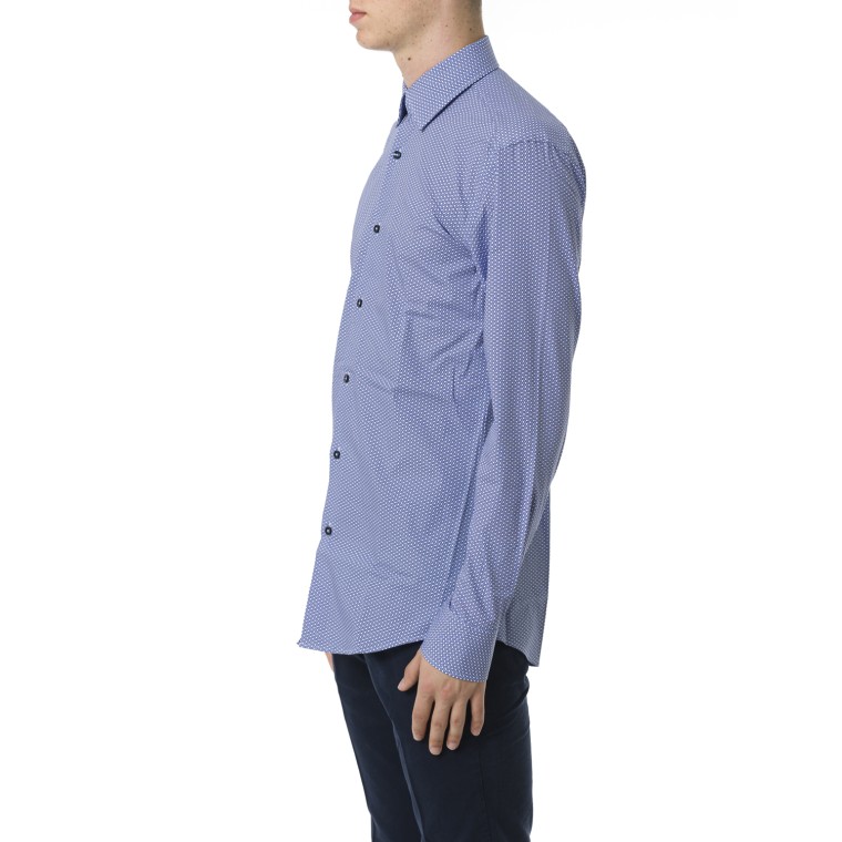 Camicia Boss in cotone stampato