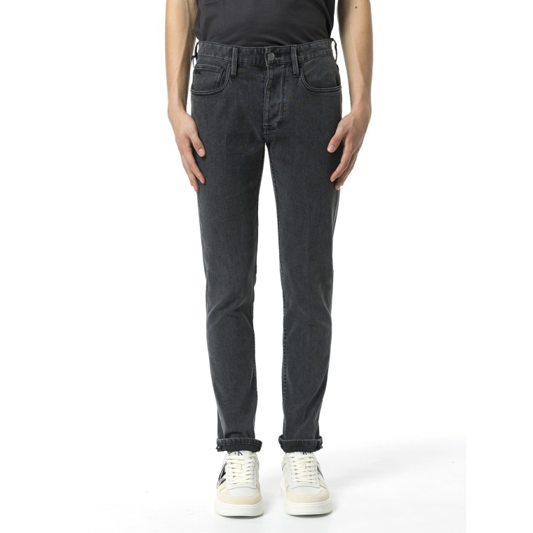 Jeans slim fit in denim nero Emporio Armani