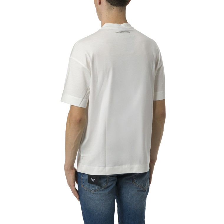 T-shirt Emporio Armani in jersey misto