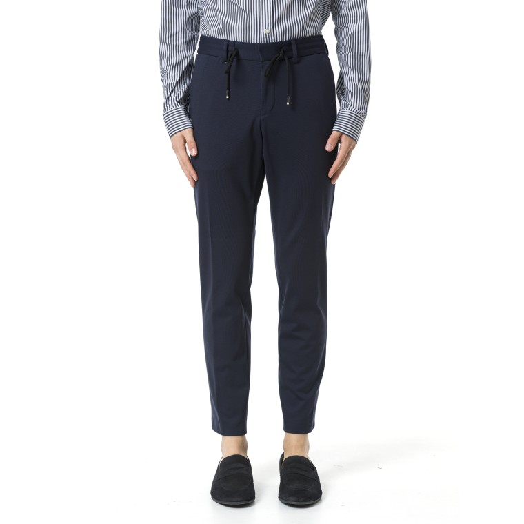 Pantaloni slim fit in jersey elasticizzato Boss