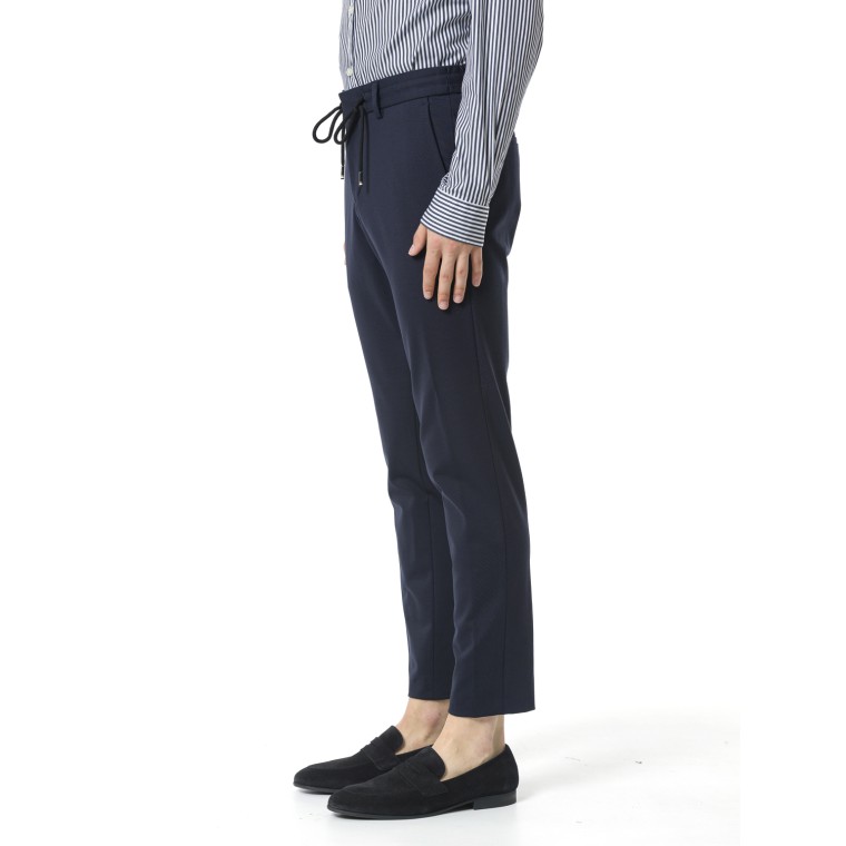 Pantaloni slim fit in jersey elasticizzato Boss