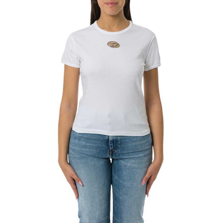 T-shirt con Oval D Diesel