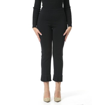 Pantaloni flare in maglia Twinset