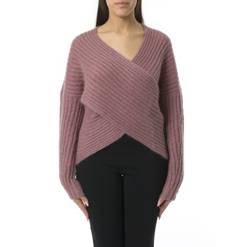 Maglia doppio uso in misto mohair Twinset