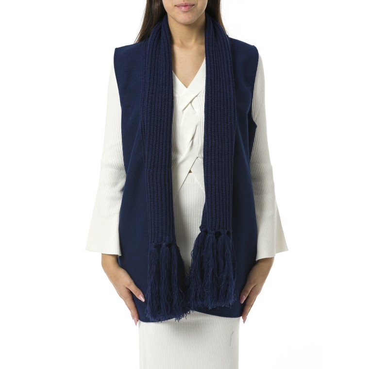 Gilet con frange Twinset