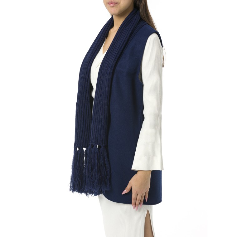 Gilet con frange Twinset