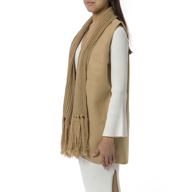 Gilet con frange Twinset