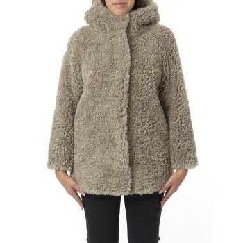 Cappotto in ecopelliccia RRD