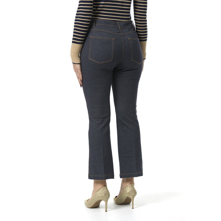 Jeans mini-flare in jersey Pennyblack