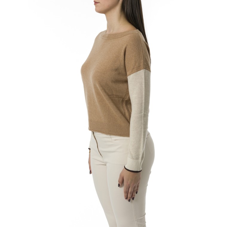 Maglia boxy fit in lana e cashmere Pennyblack