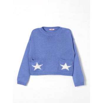 Maglioncino girocollo cropped Liu Jo Kids