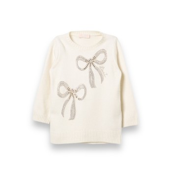 Maglia con strass Liu Jo Kids