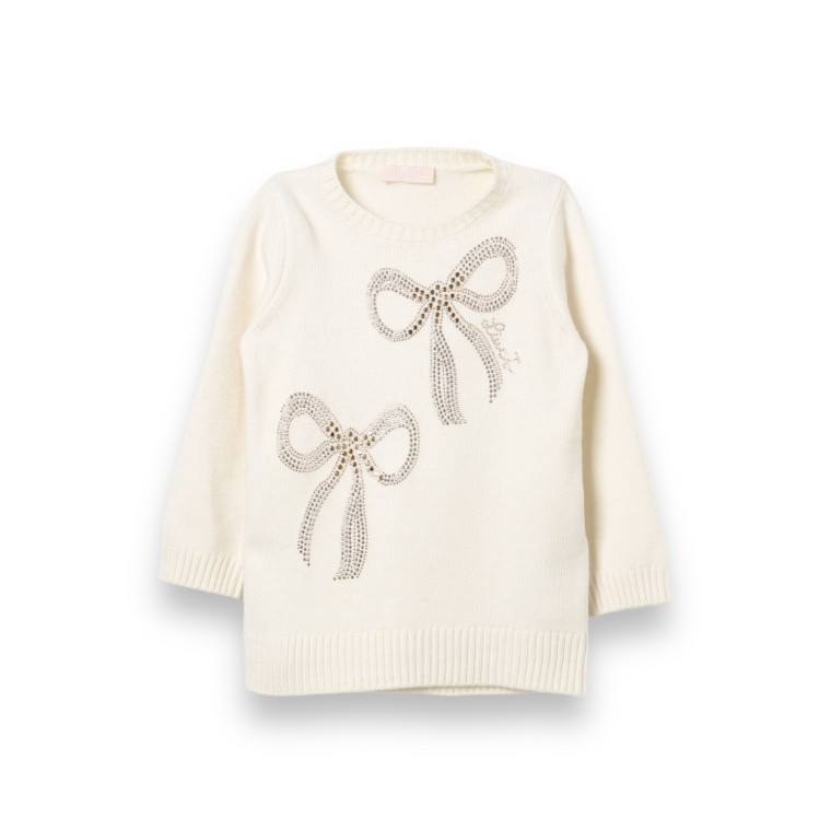 Maglia con strass Liu Jo Kids