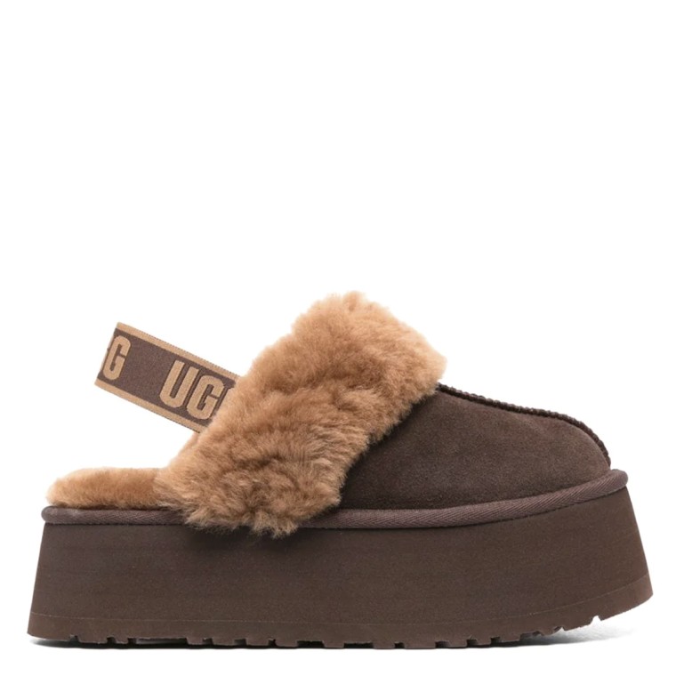 Sabot platform Funkette Ugg in suede