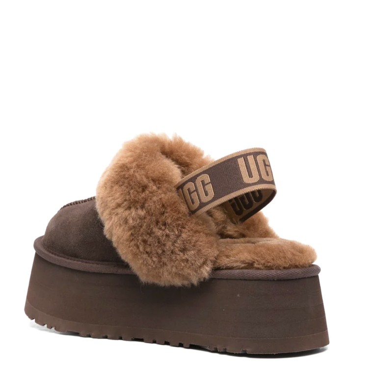 Sabot platform Funkette Ugg in suede