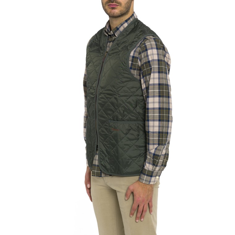 Gilet Barbour in nylon trapuntato