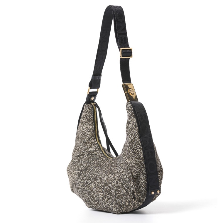 Borsa hobo Fold small Borbonese