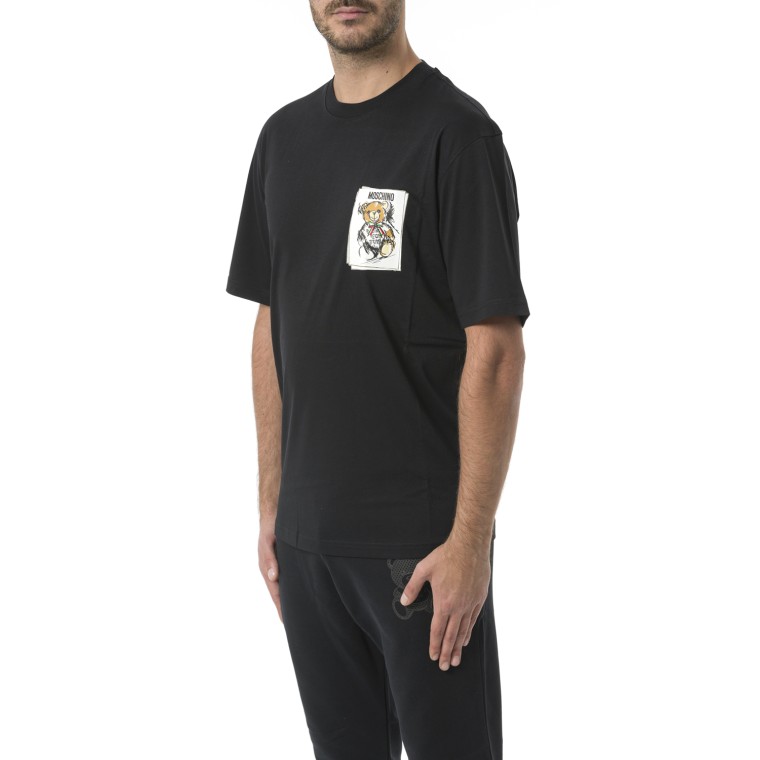 T-shirt con stampa Moschino Couture