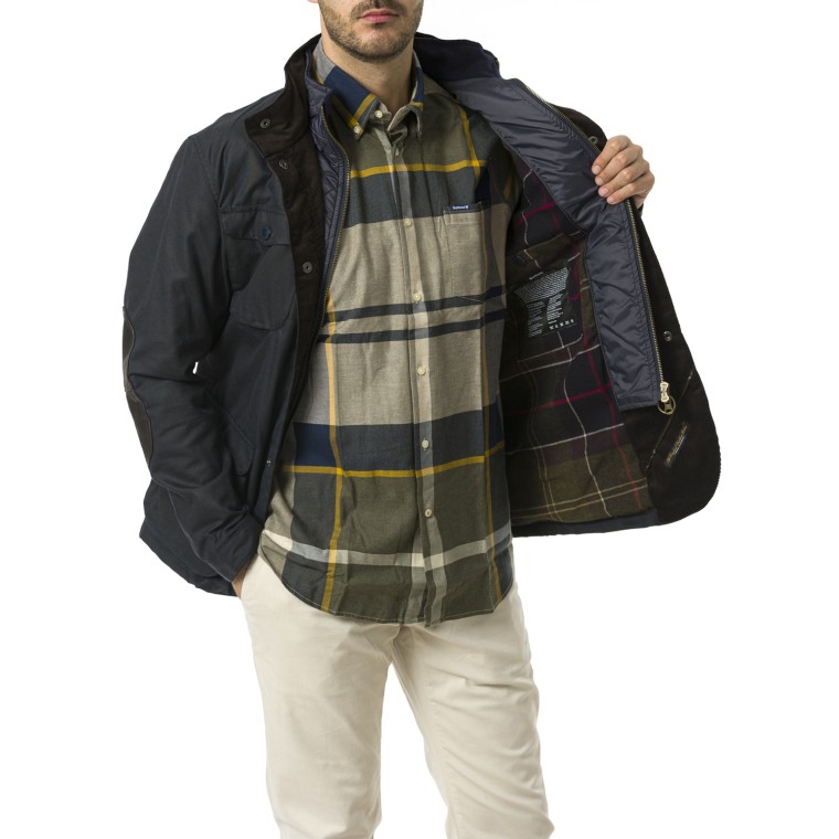 Giacca in cotone cerato Ogston Barbour