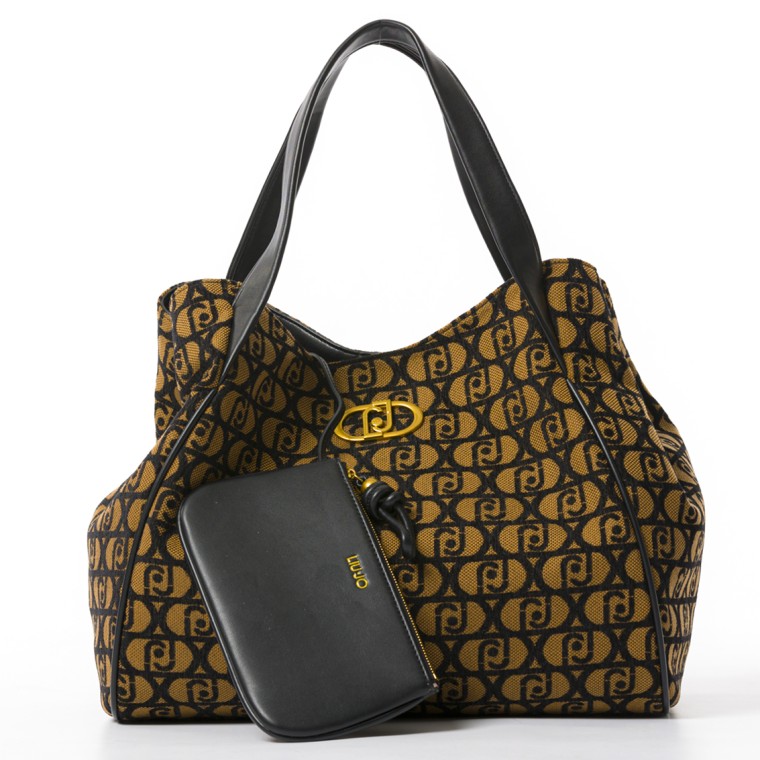 Shopping bag Liu Jo in tessuto jacquard