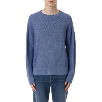 Maglione girocollo in misto lana Armani Exchange