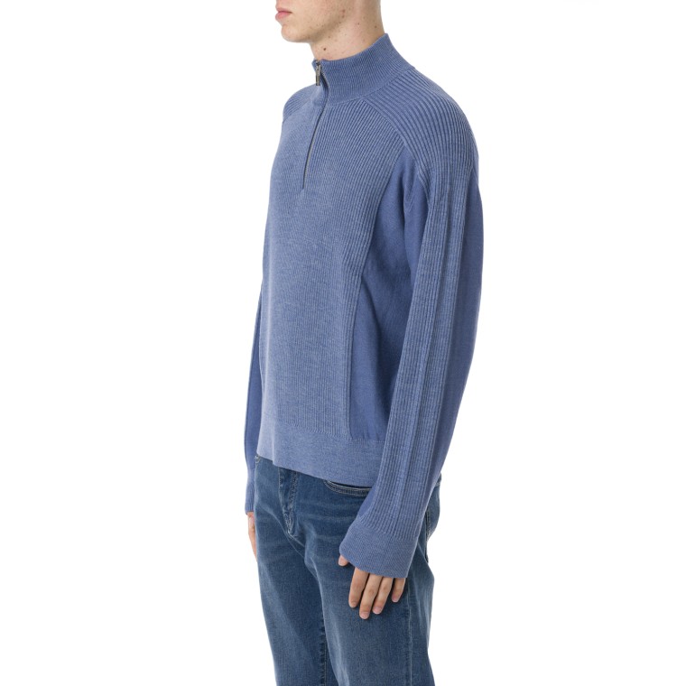 Maglione half zip a collo alto Armani Exchange