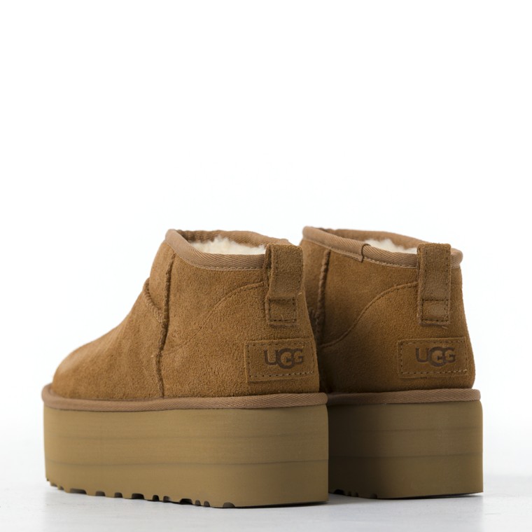 Stivaletti con Plateau Classic Ultra Mini Ugg