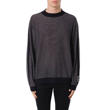 Maglione girocollo Armani Exchange in misto lana