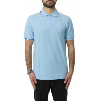 Polo shirt con logo Emporio Armani 