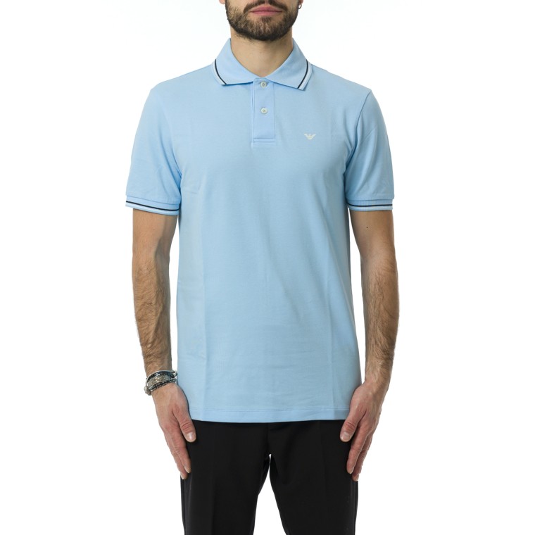 Polo shirt con logo Emporio Armani 