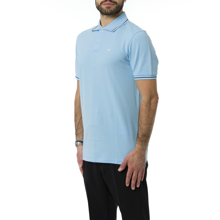 Polo shirt con logo Emporio Armani 