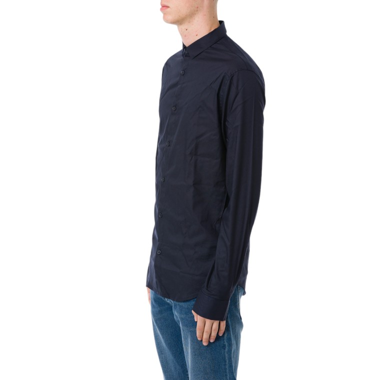 Camicia Armani Exchange in tessuto ultra stretch