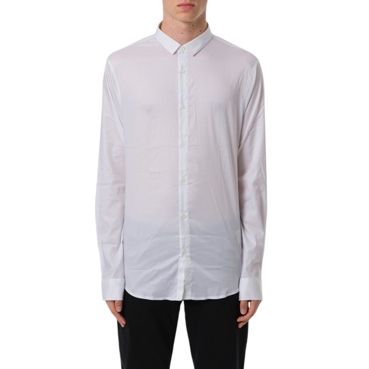 Camicia Armani Exchange in tessuto ultra stretch