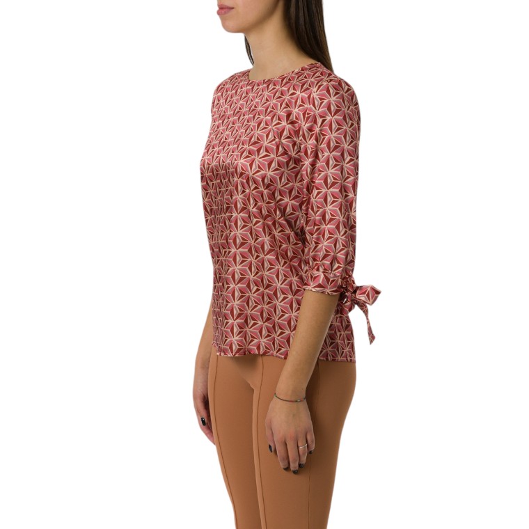 Blusa con stampa geometrica Liu Jo