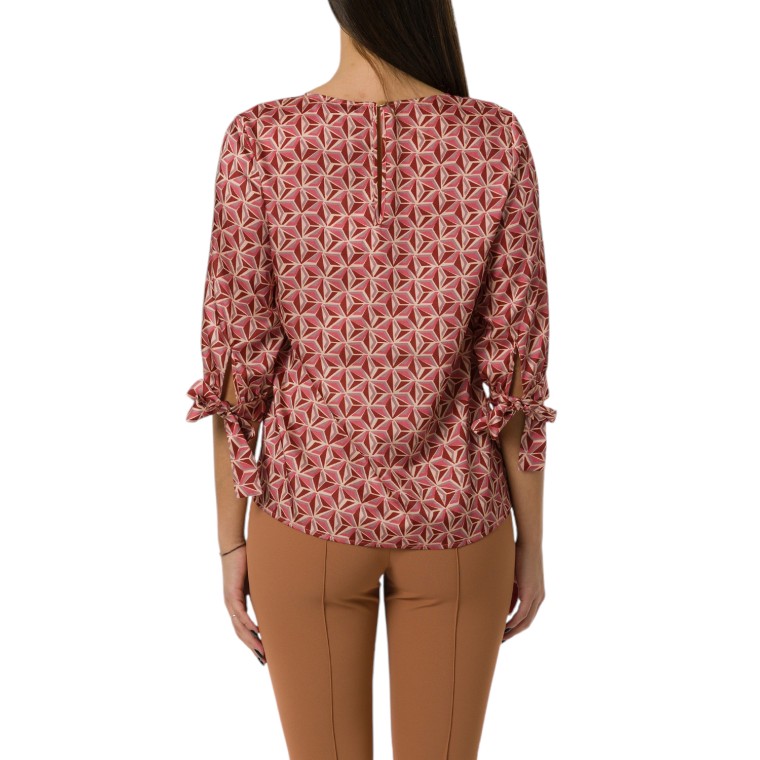 Blusa con stampa geometrica Liu Jo