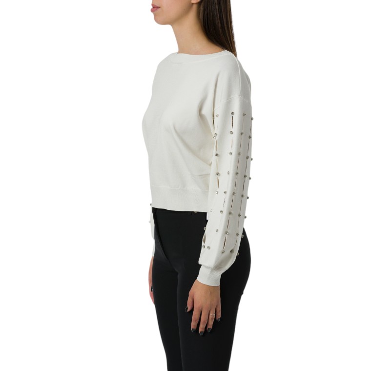 Maglia cut out con strass Liu Jo