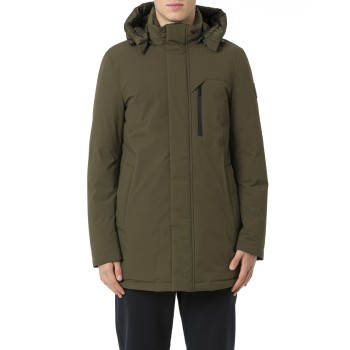 Mountain Parka in nylon elasticizzato Woolrich