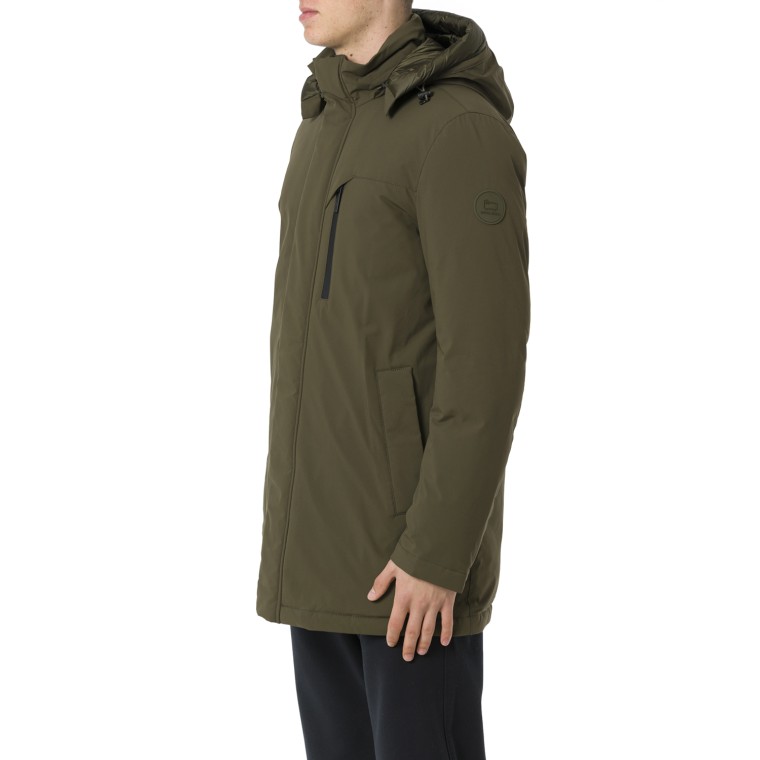 Mountain Parka in nylon elasticizzato Woolrich