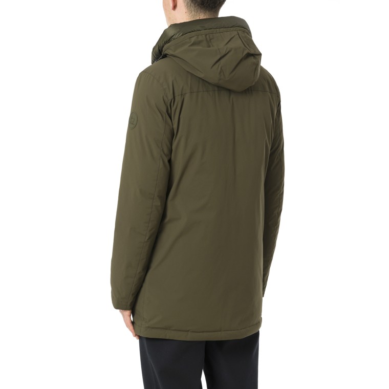 Mountain Parka in nylon elasticizzato Woolrich