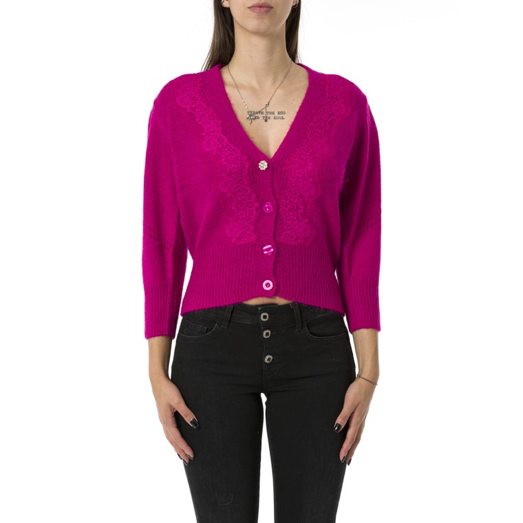 Cardigan con scollo a V Liu Jo